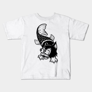 Mermaid cat Kids T-Shirt